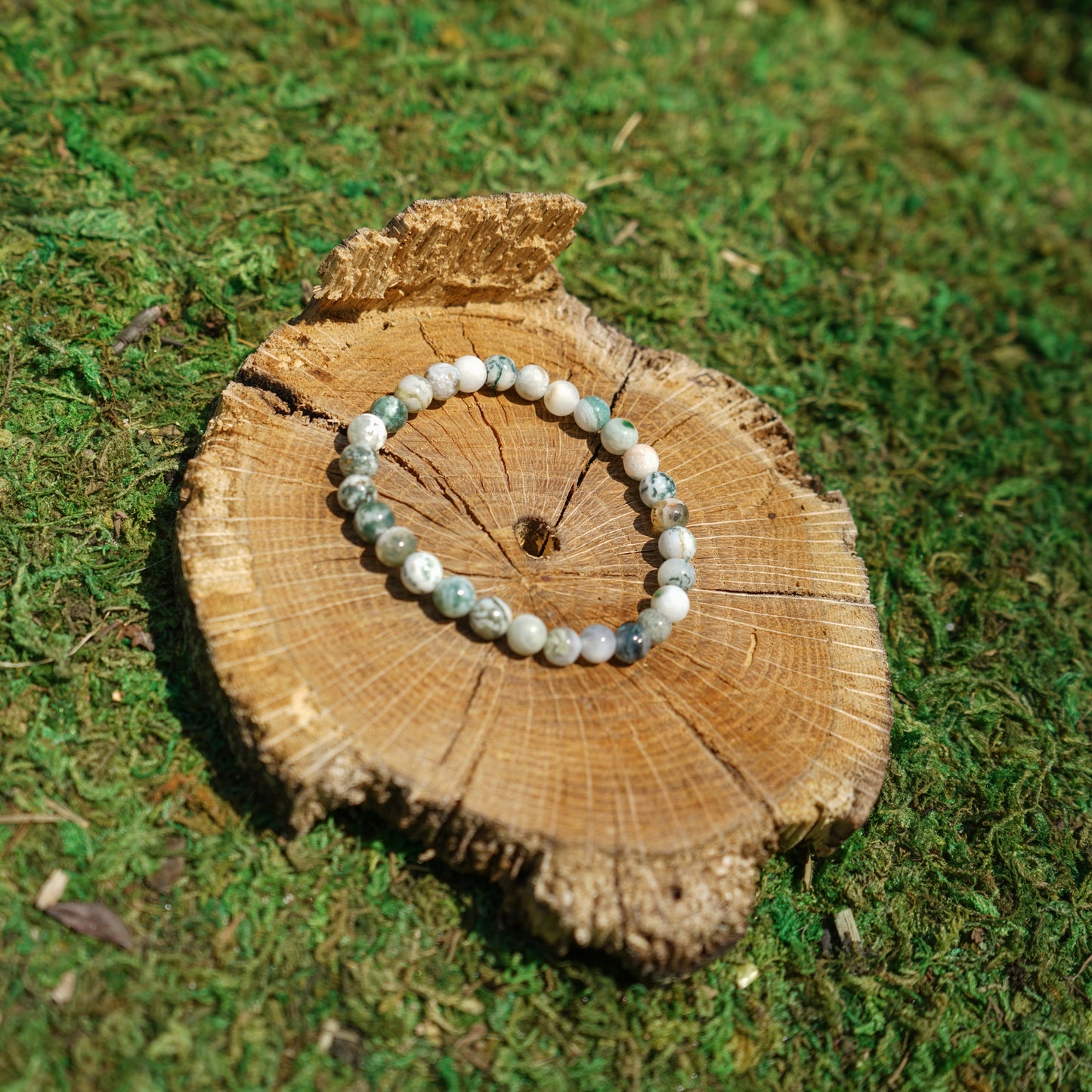 Tree Agate Bracelet