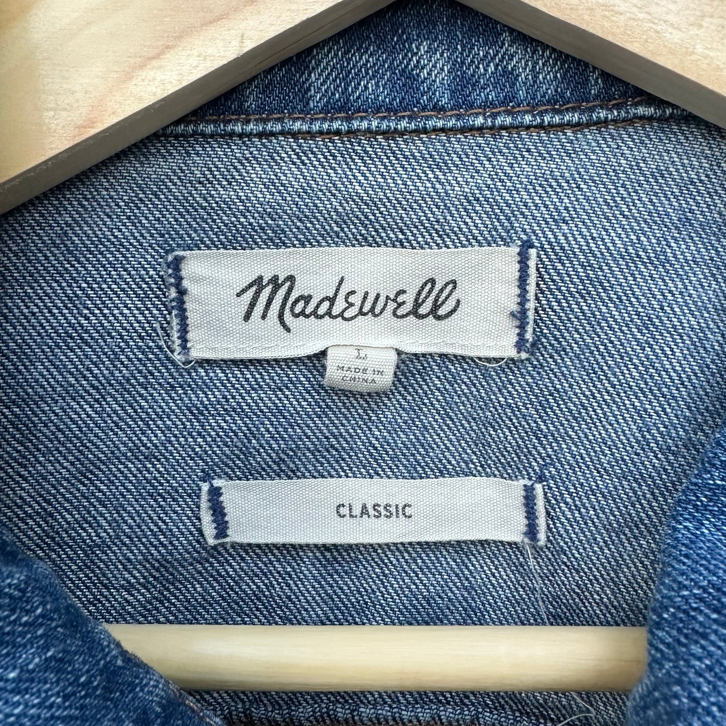 Celestial Butterfly Denim Jacket