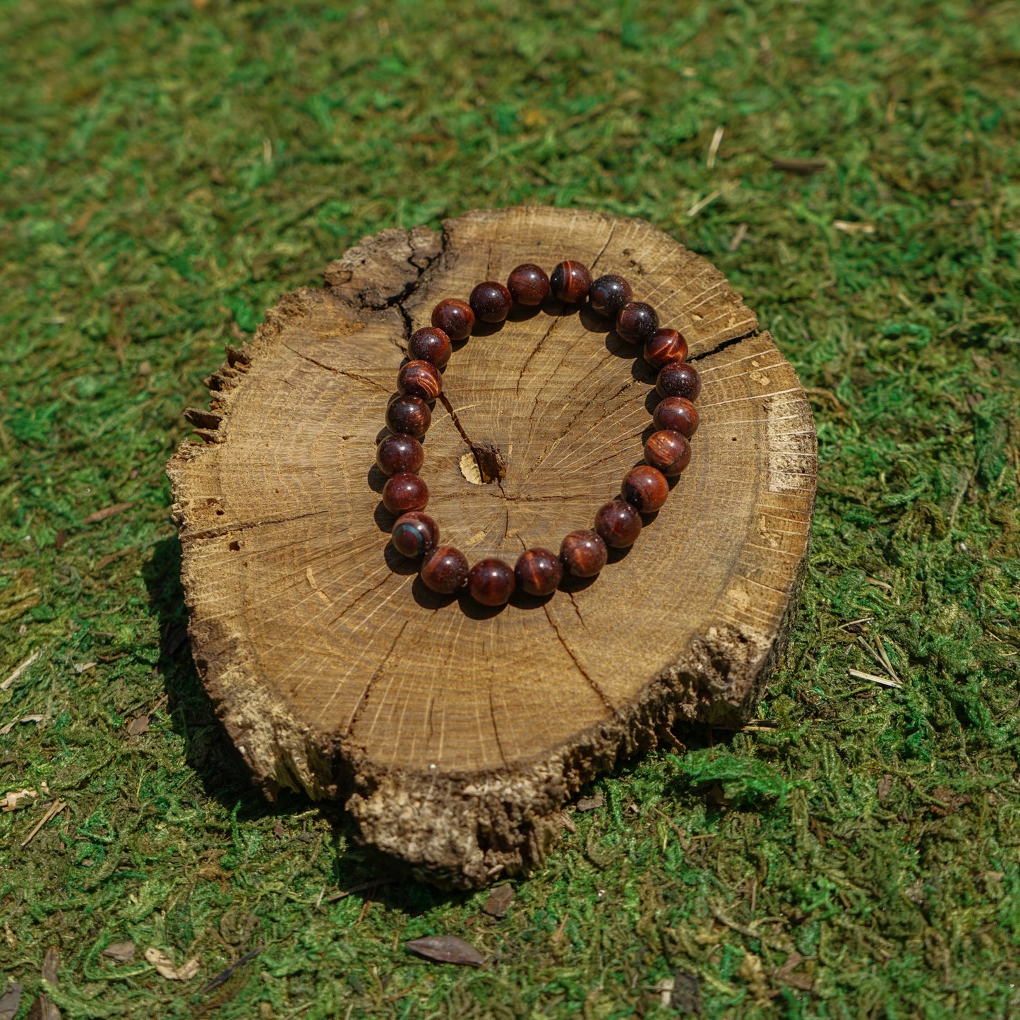 Red Tiger's Eye Bracelet