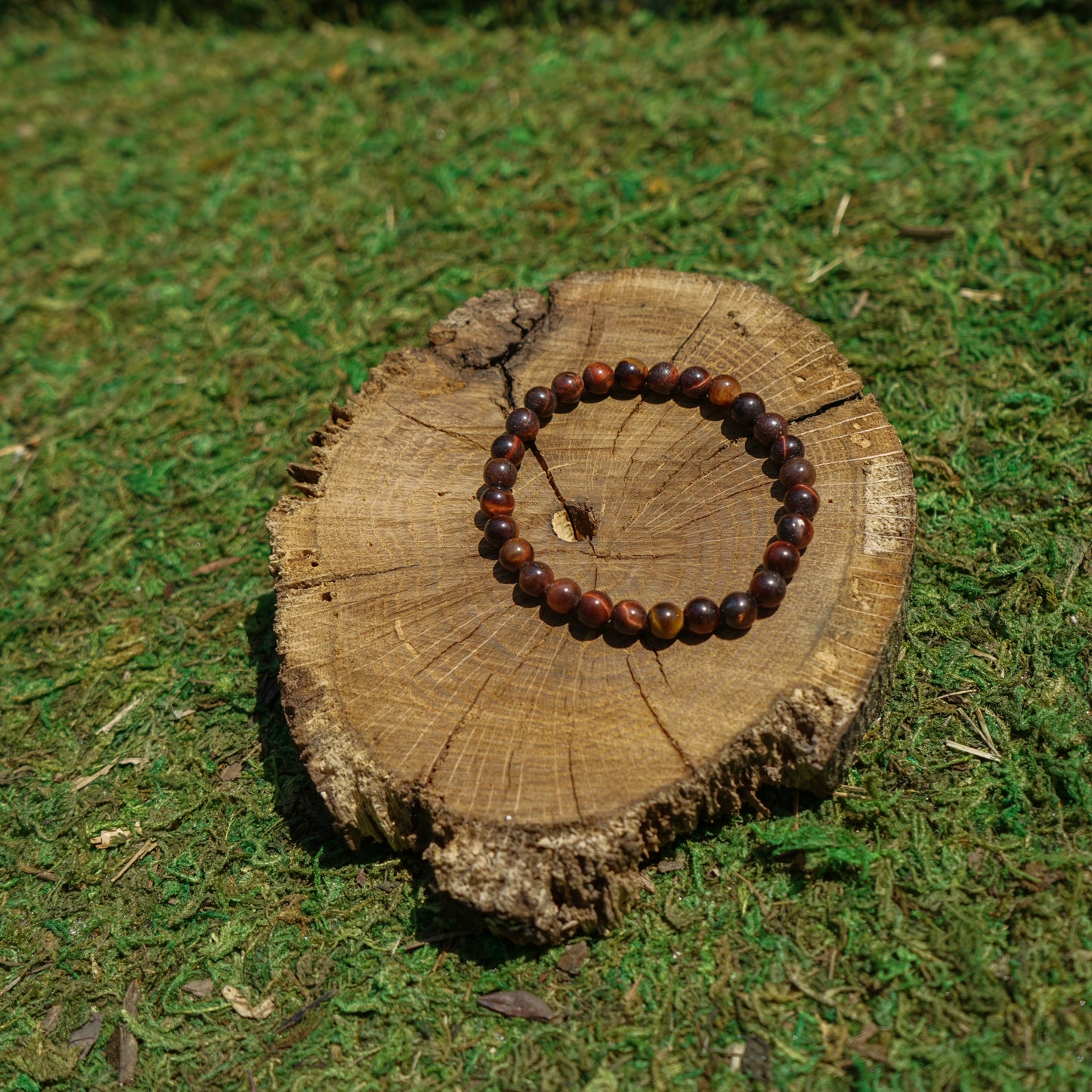 Red Tiger's Eye Bracelet