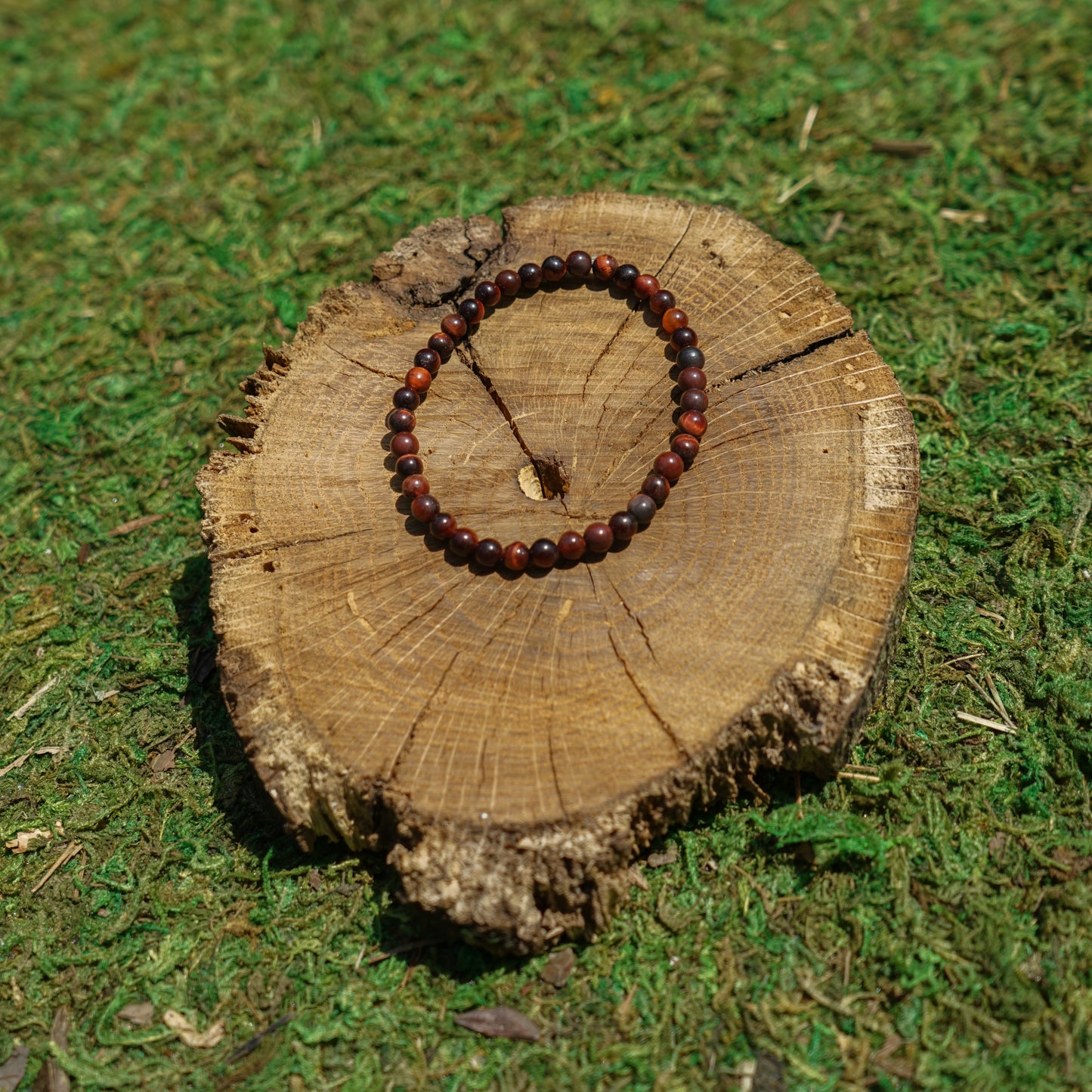 Red Tiger's Eye Bracelet