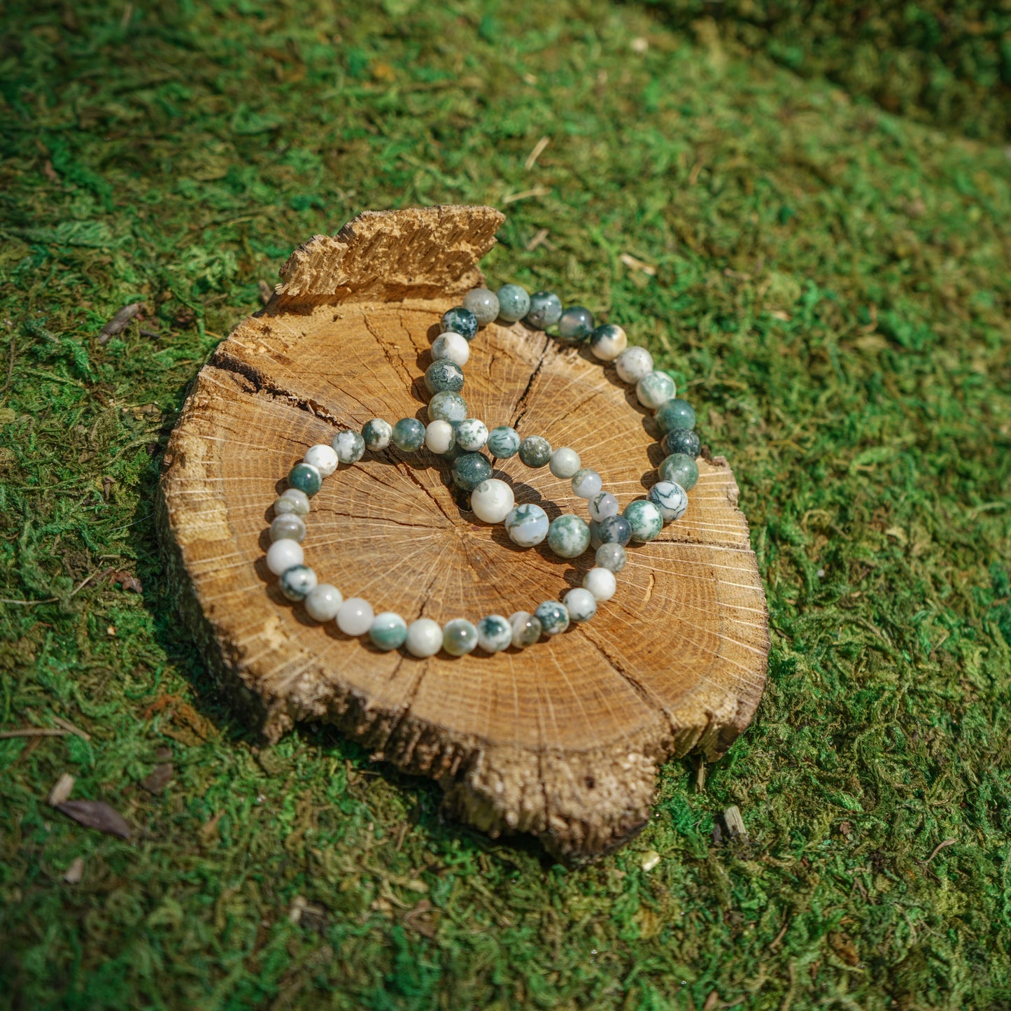 Tree Agate Bracelet