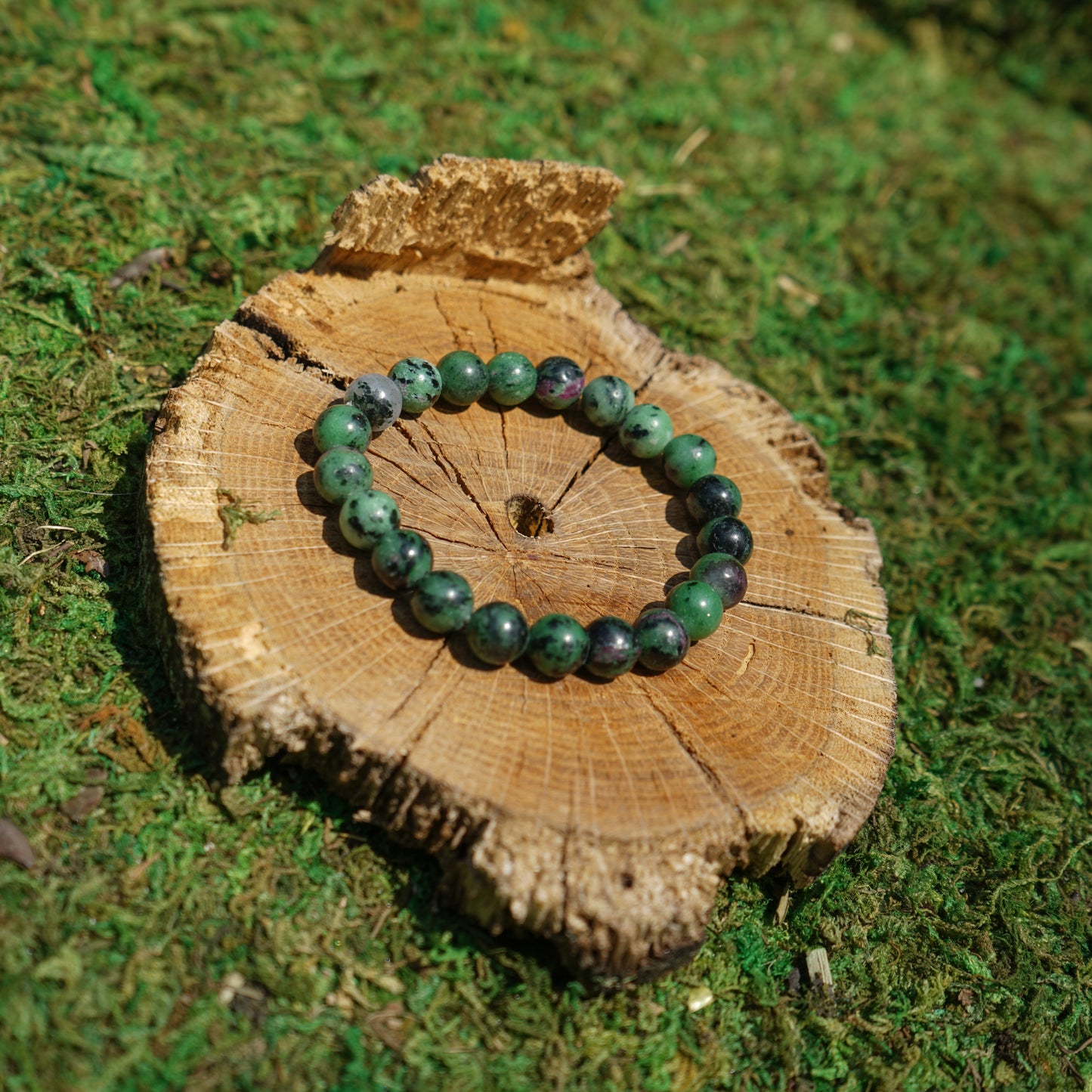 Ruby in Zoisite Bracelet