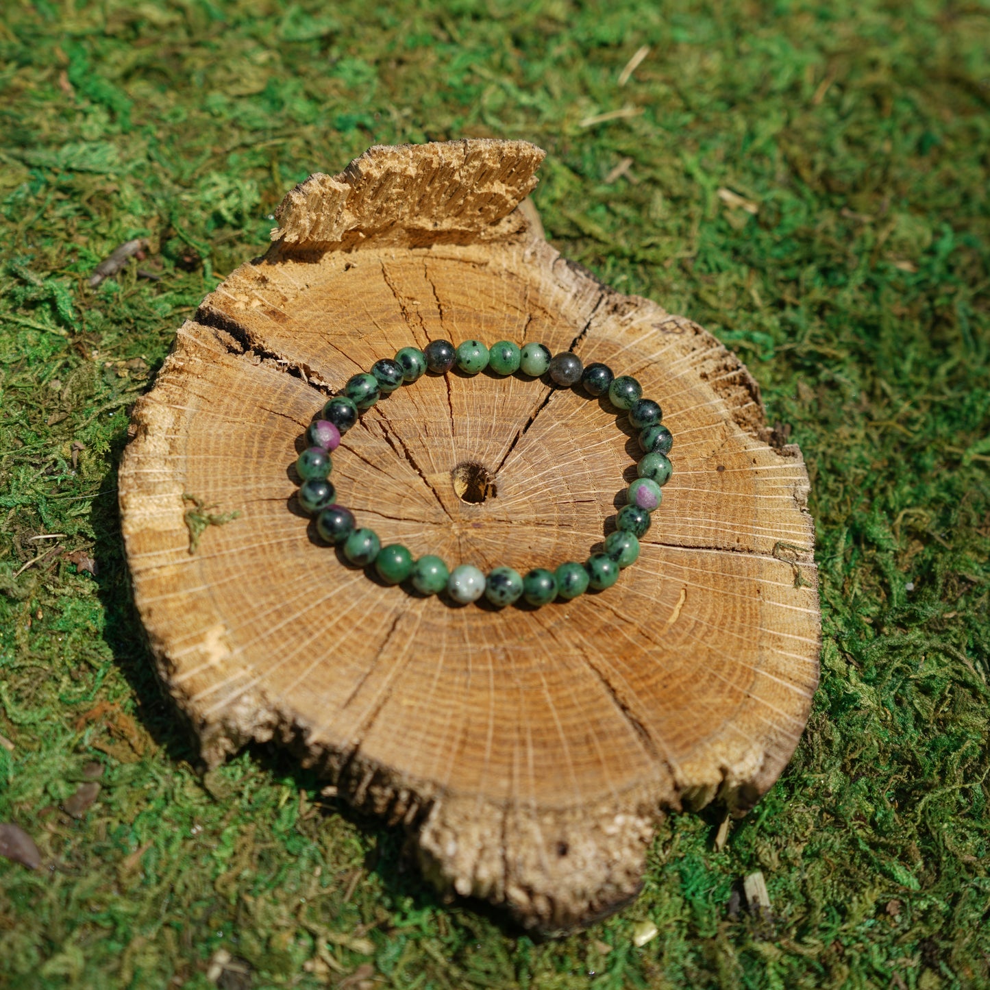Ruby in Zoisite Bracelet