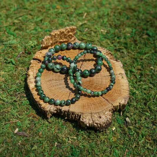 Ruby in Zoisite Bracelet