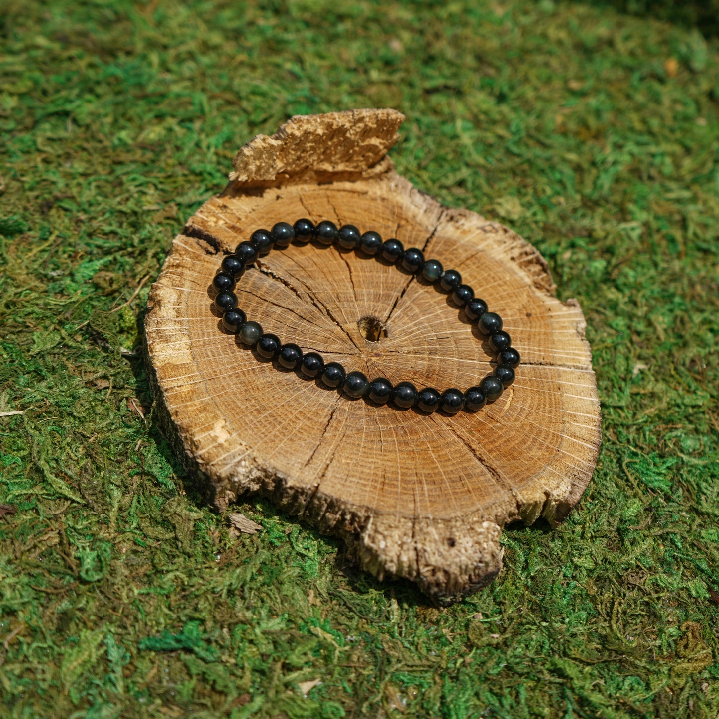 Black Obsidian Bracelet