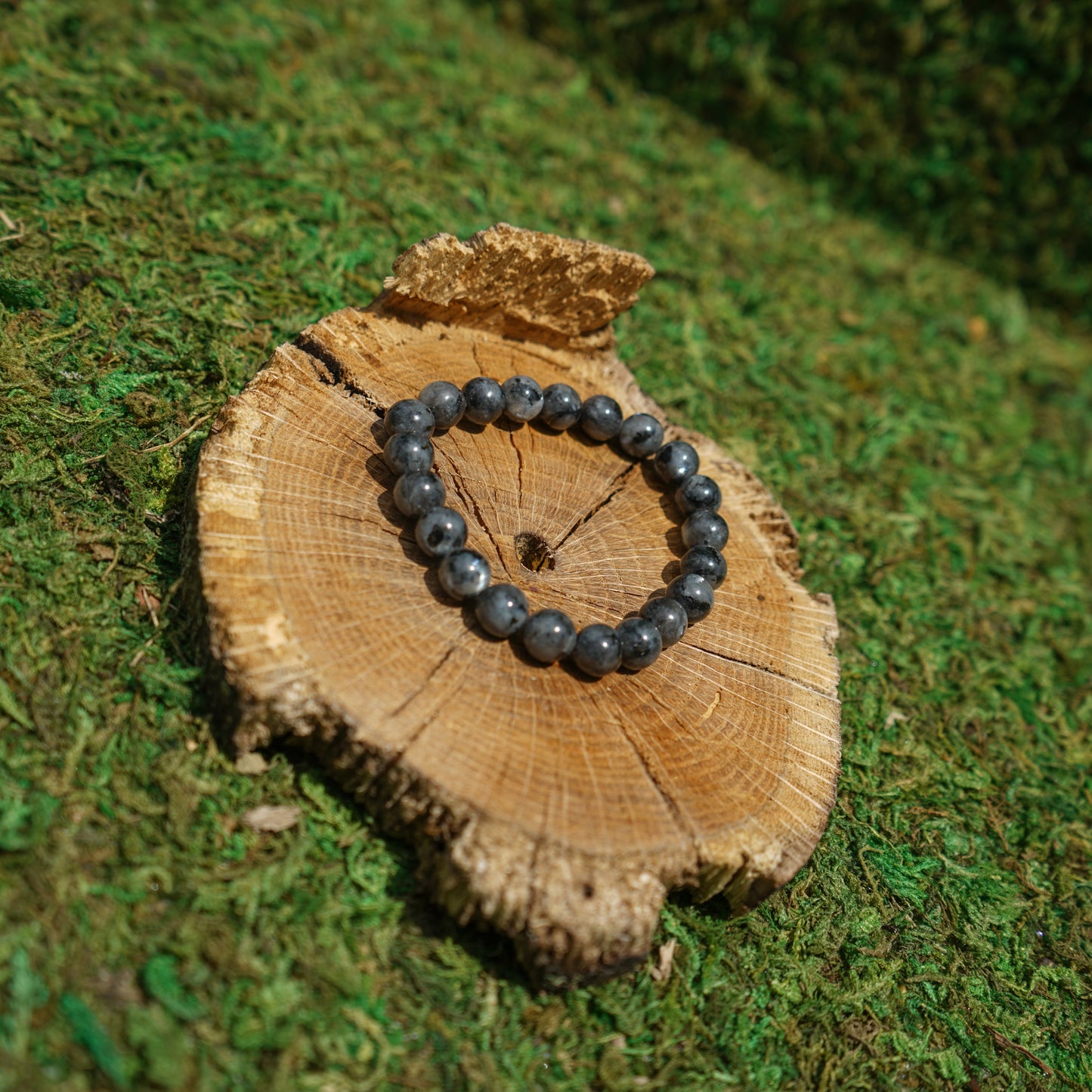 Black Labradorite Bracelet